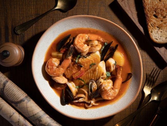 ซุปซีฟู้ด - Seafood bouillabaisse